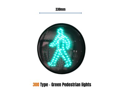 Green Pedestrian Traffic Light Module OEM 300 Type