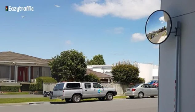 Traffic Mirror for Parking Lots