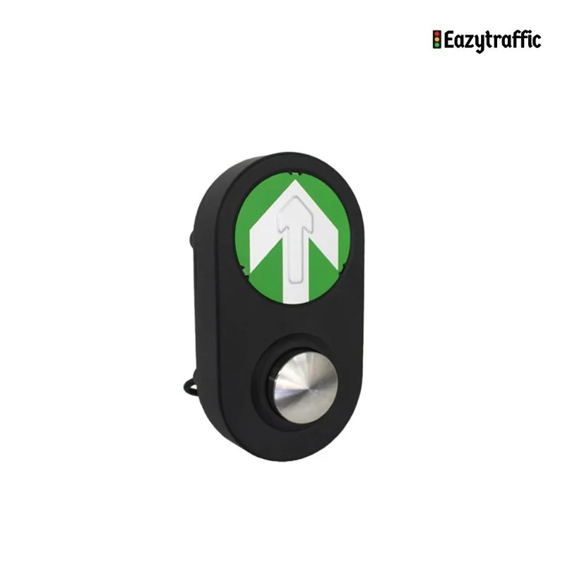 Autonomous pedestrian crossing buttons, pedestrian crossing control button