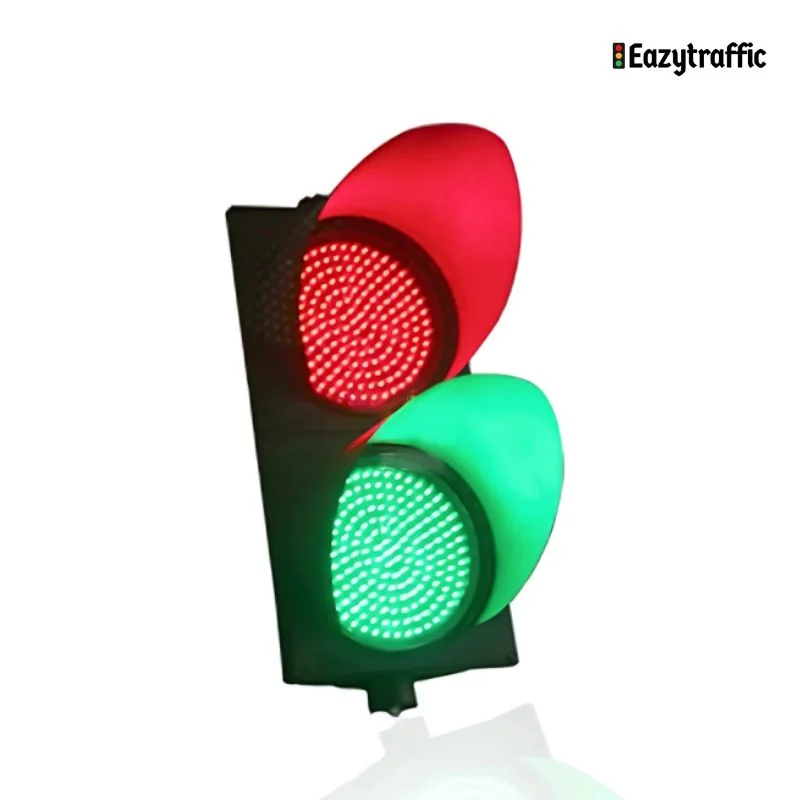 Full-disc traffic signal lights, 300-type golf full-screen road red-green dual lights