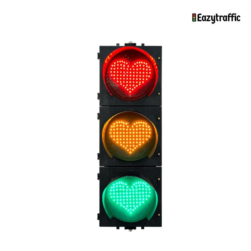 LED heart-shaped internet celebrity props Red-green light