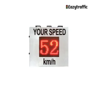 Radar Speed Sign with Camera & Flashing White Light