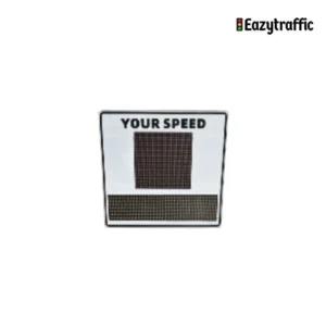 S7 Speed limited Traffic Speed Radar Sign OEM White