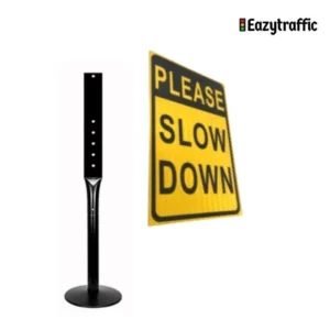 Slow down high way traffic sign custom