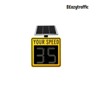 Solar Radar Speed Sign with Camera for Traffic Monitoring