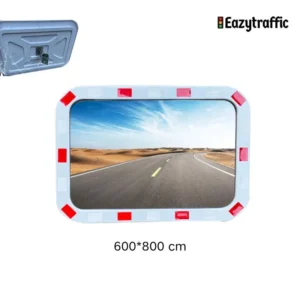 Square Road Mirror for Traffic Safety & Corner Visibility