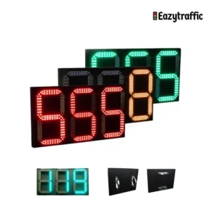 Three-color three-position plate countdown timer traffic signal light traffic light indicator municipal engineering supplies