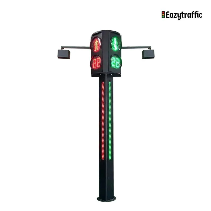 Voice prompt red-green warning lights, intersection dynamic light strip signal lights