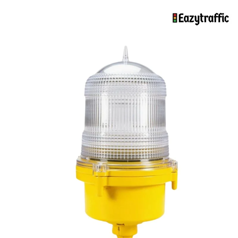 Solar Obstruction Light with Automatic Flashing Function